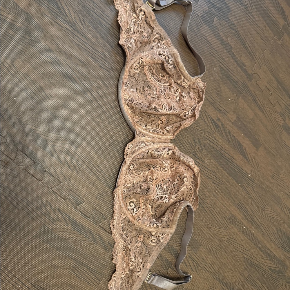 2/$25 Lace Balconette Bra in Tan 36H Thirdlove